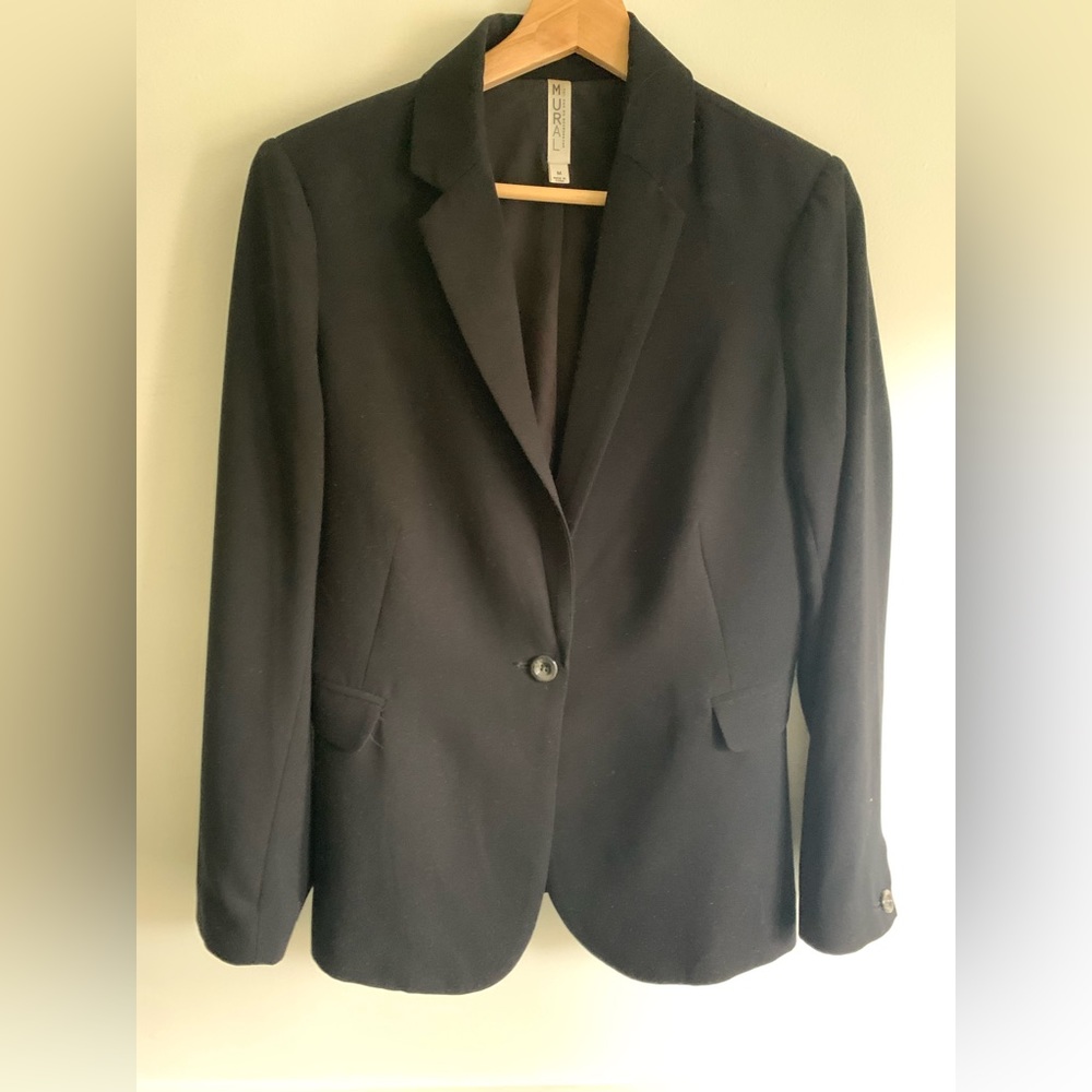 Nordstrom Black Boyfriend Blazer